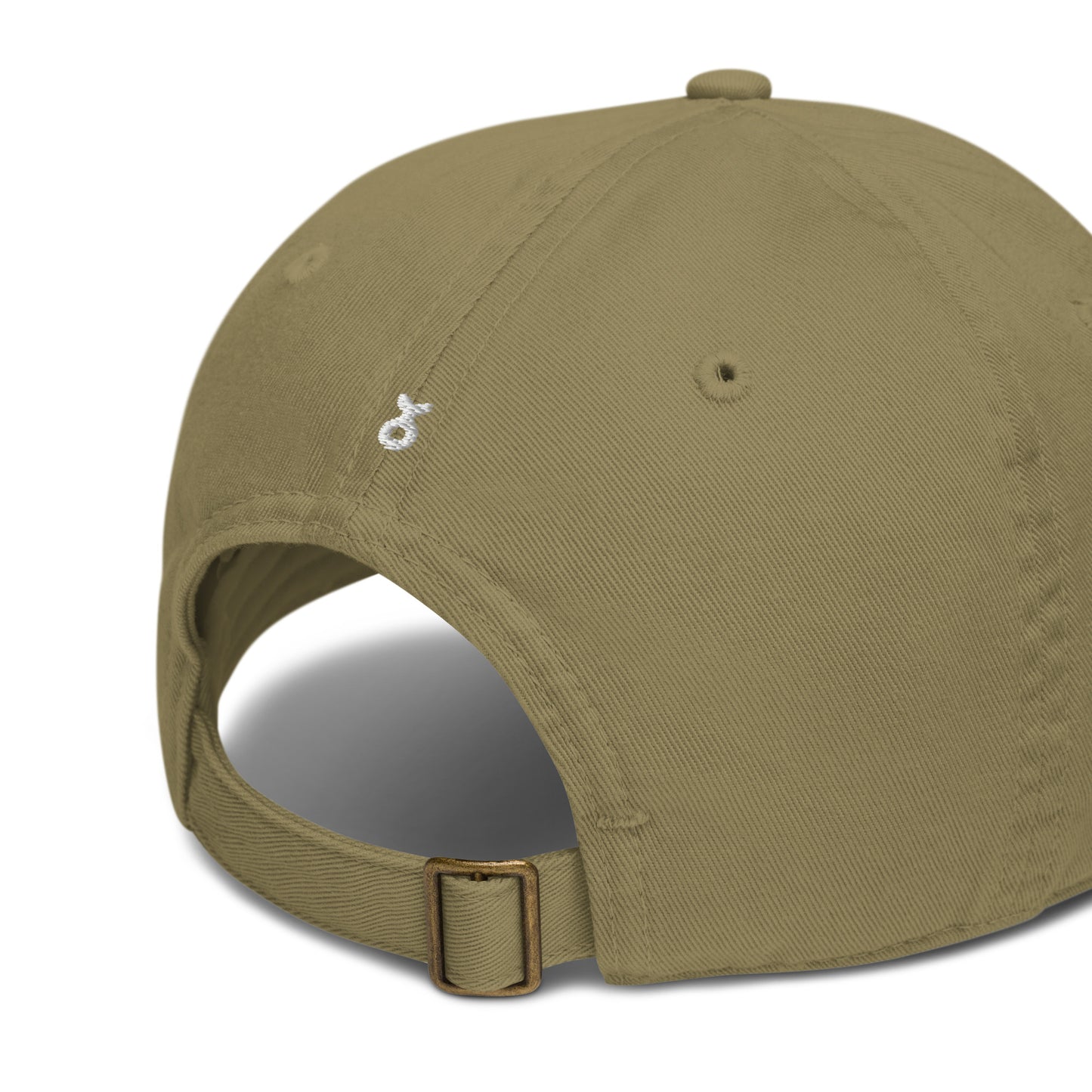 Spring birds - 3D embroidered organic baseball cap, Baseball Cap Birds creme
