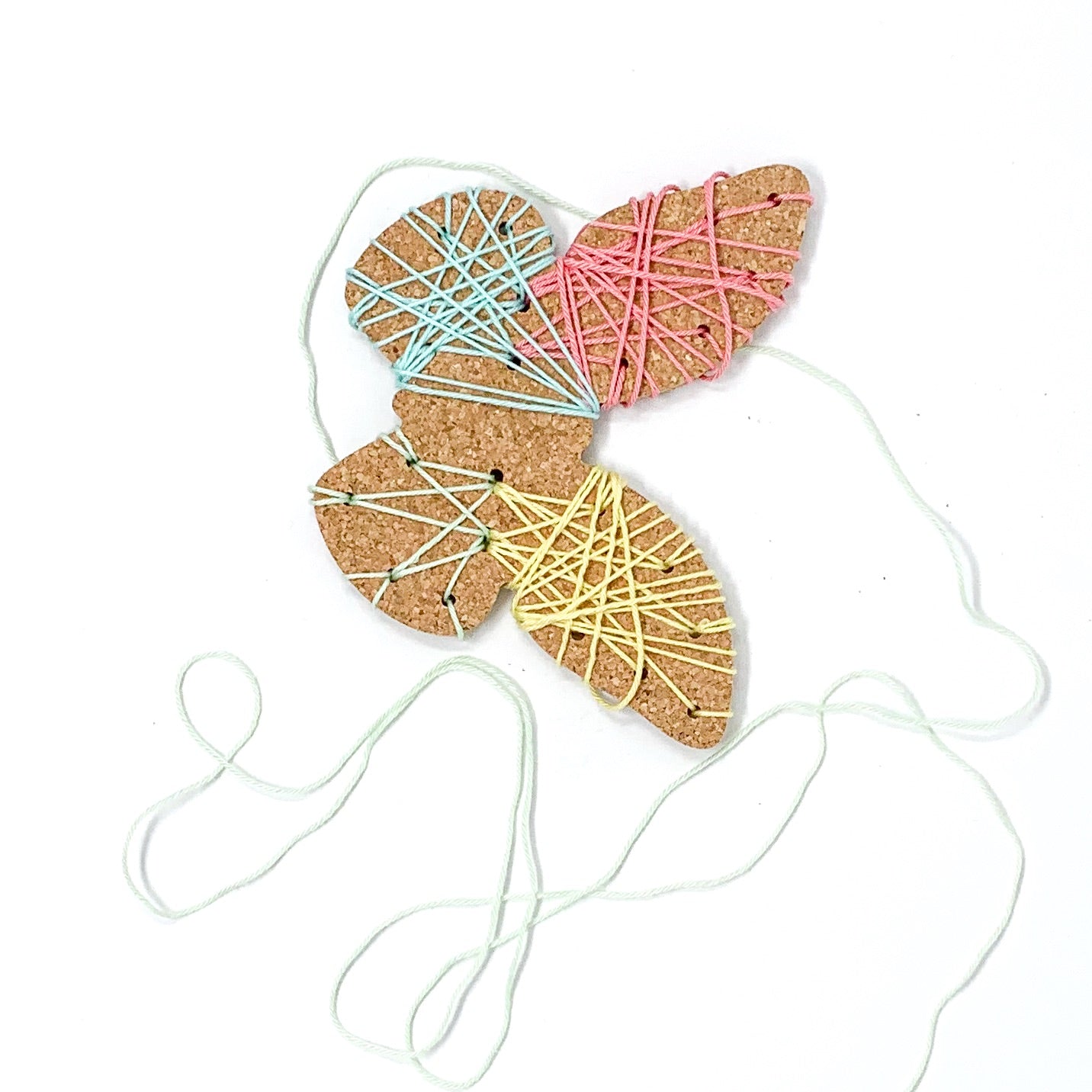 Craft kit - Butterfly, Sheep - Craft kit for children weaving, drawing, cutting 6-8 years old.