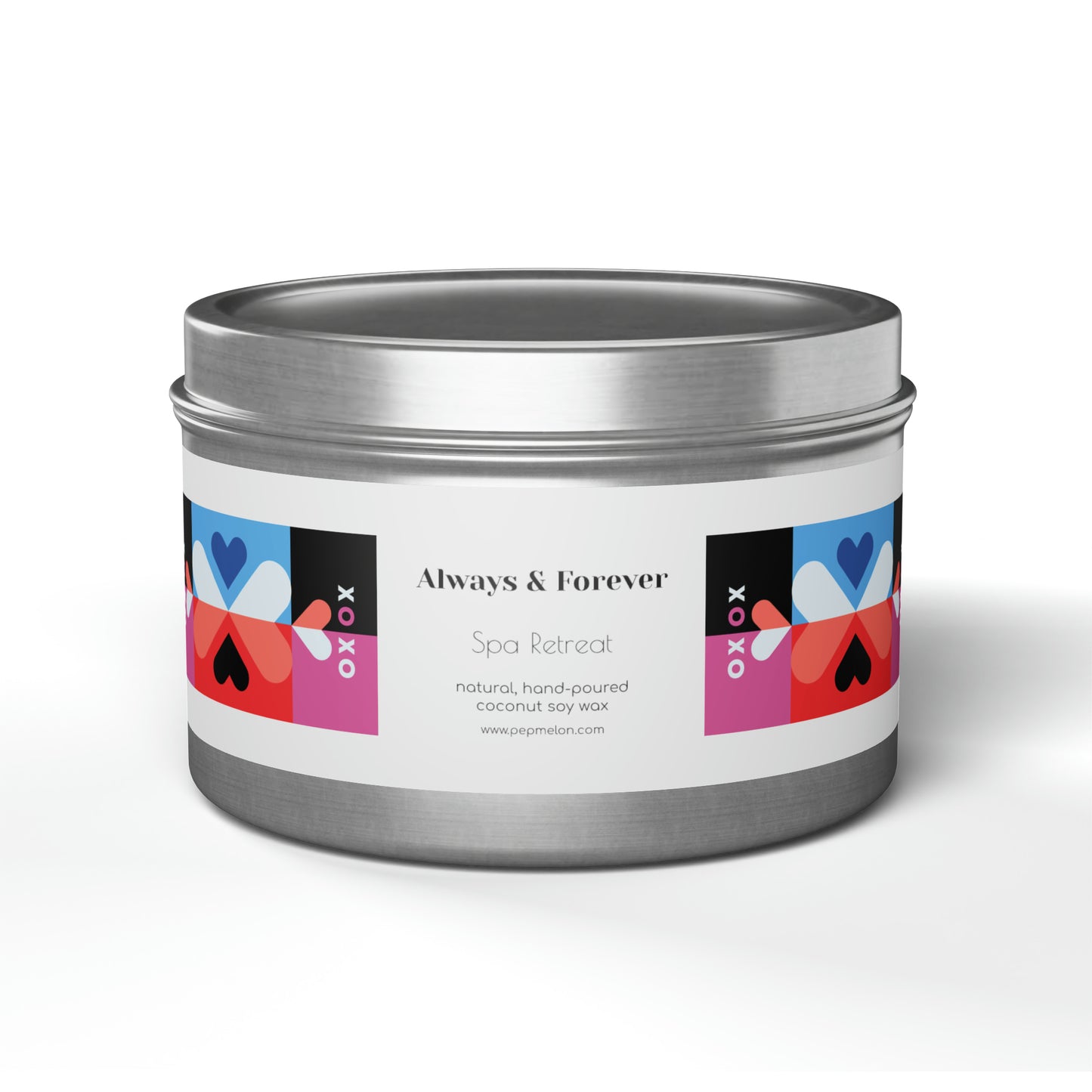 Spa Retreat Always & Forever scented Tin Candle