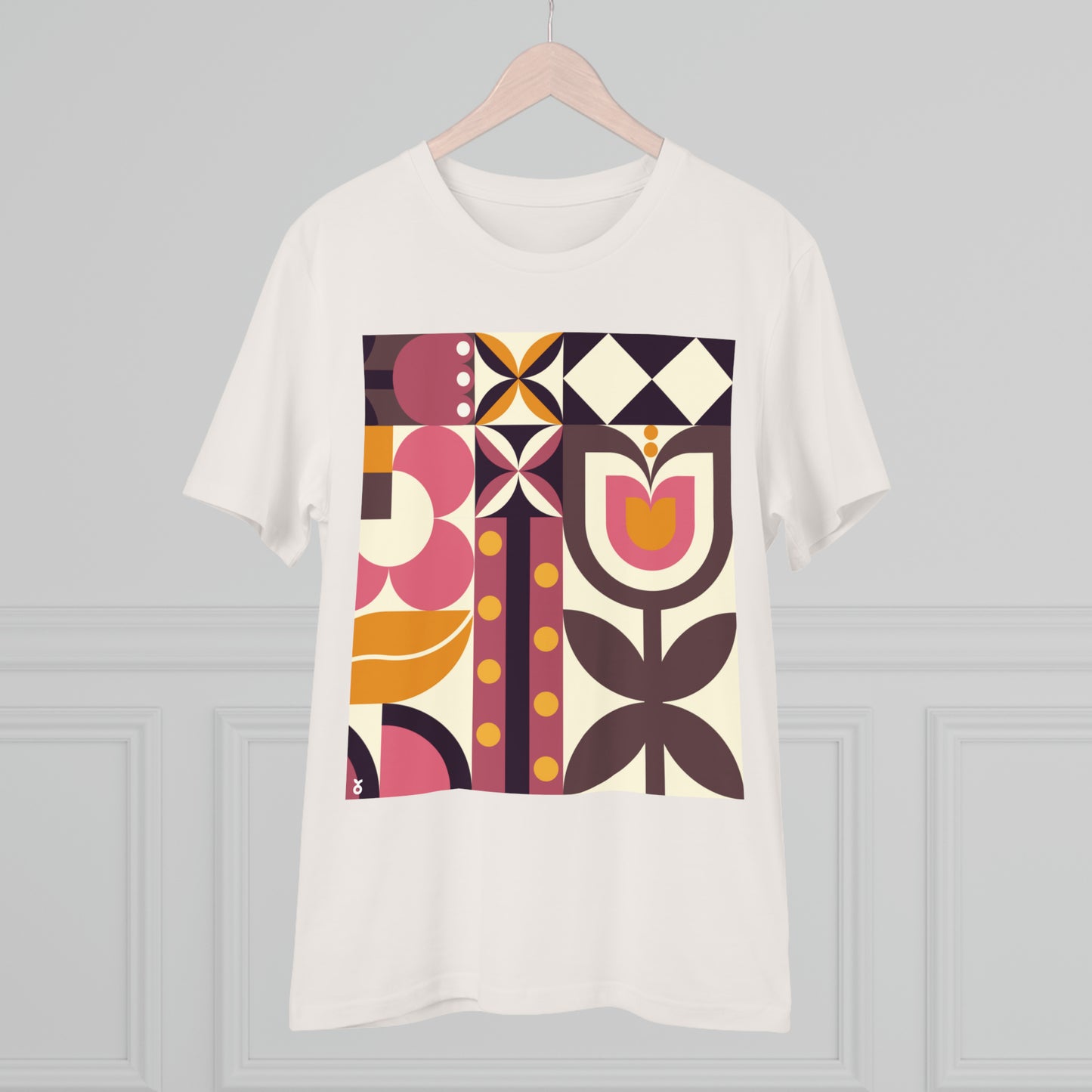 T-shirt in cotone organico Primavera Bauhaus - Unisex