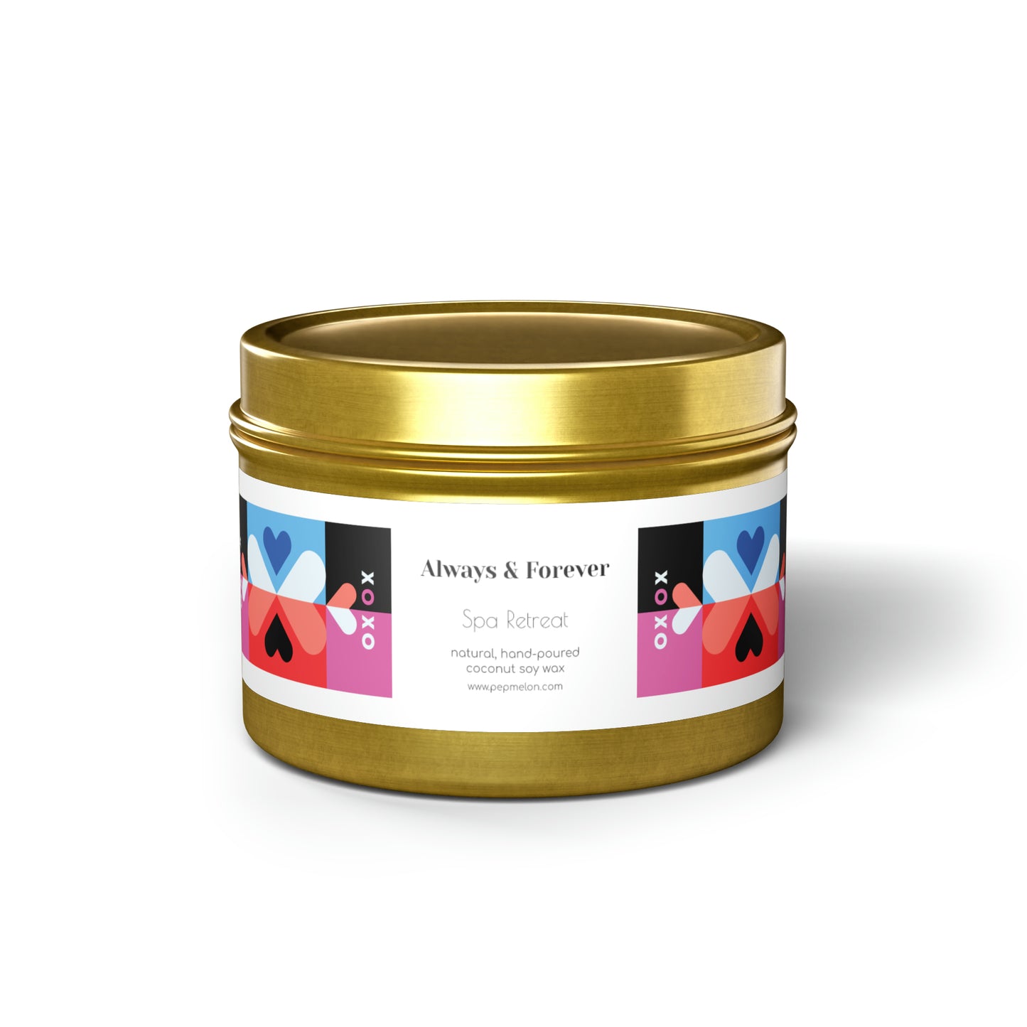 Spa Retreat Always & Forever scented Tin Candle