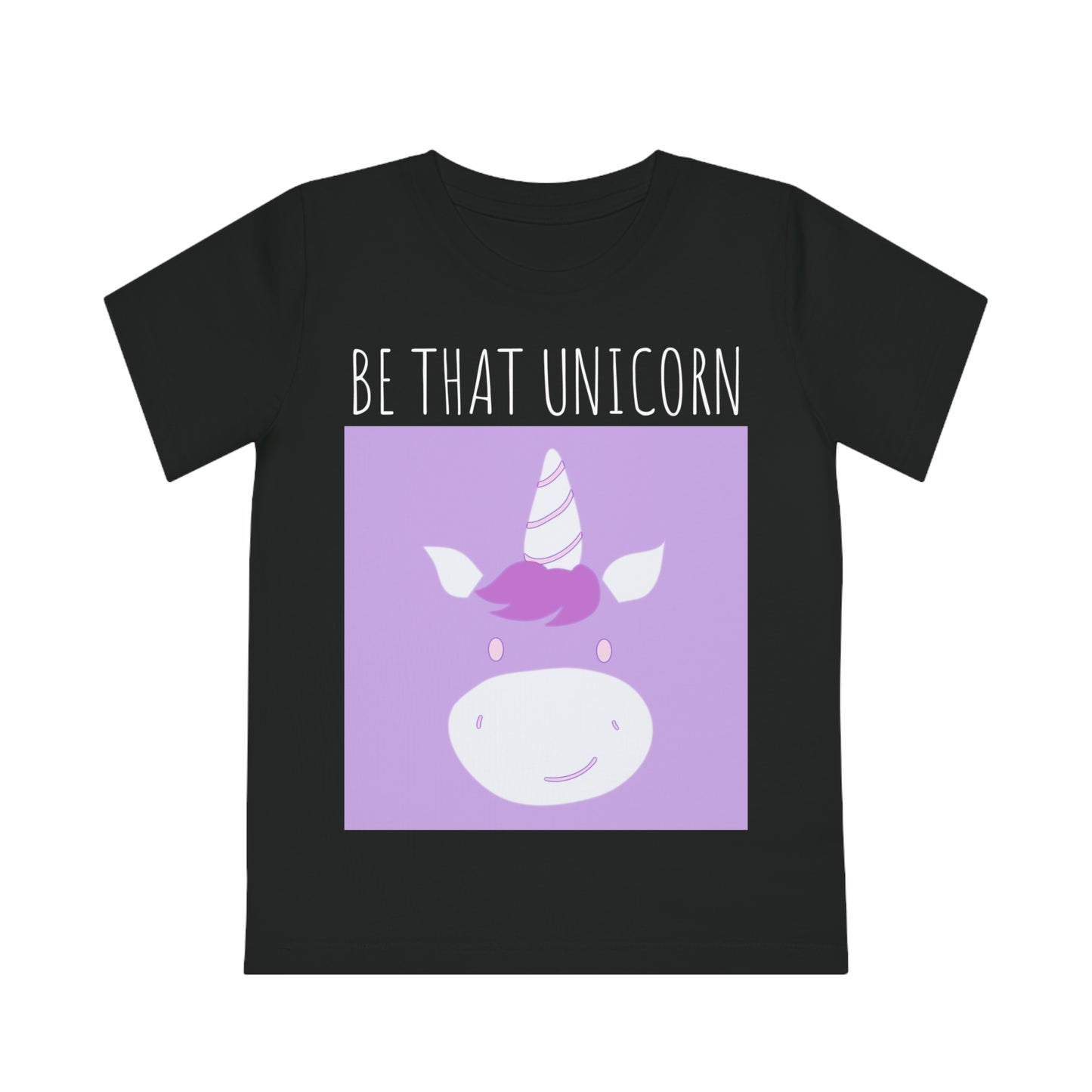 Neon Be that Unicorn Kids Eco-Tshirt