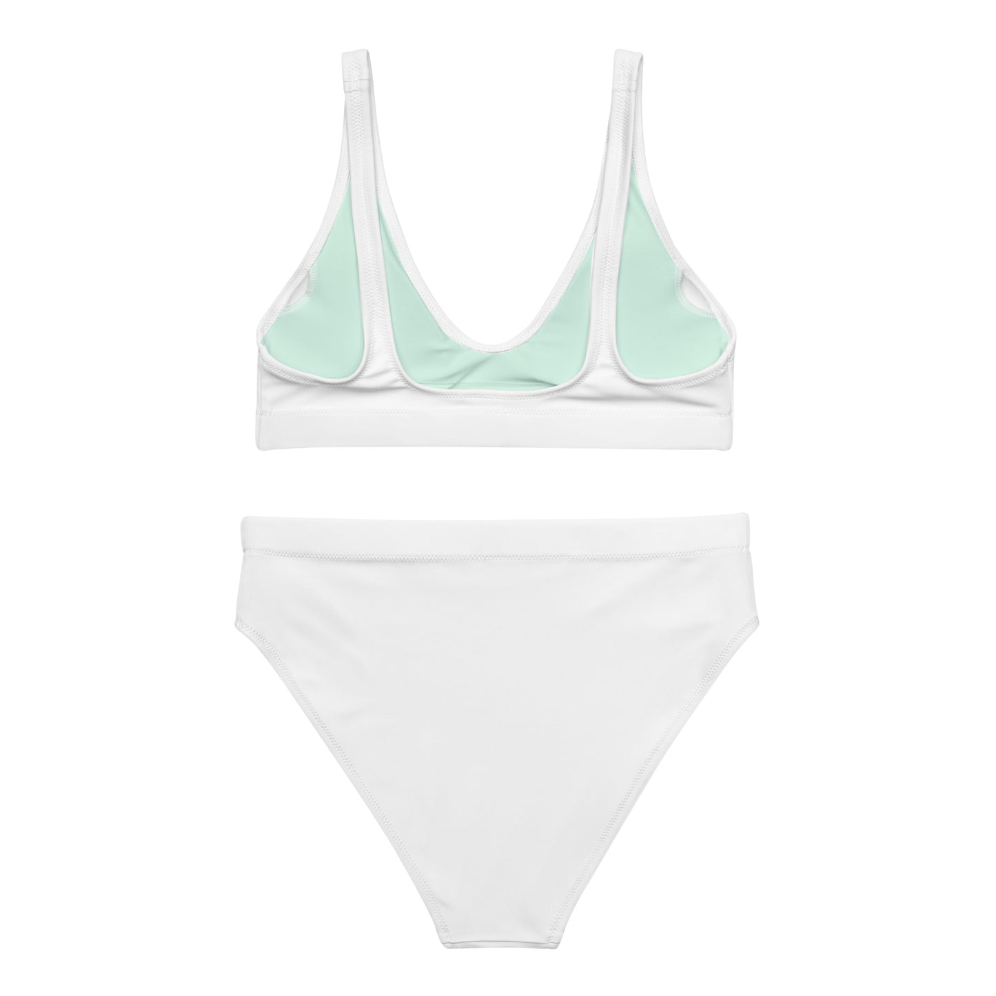 White-mint Recycled sport bikini set