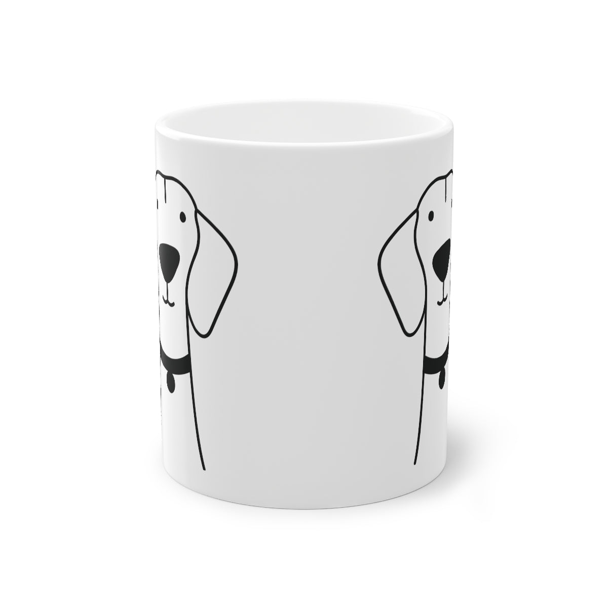 Mug Vizsla chien mignon, blanc, 325 ml / 11 oz Tasse à café, tasse à thé pour enfants, enfants, tasse chiots pour les amoureux des chiens, propriétaires de chiens