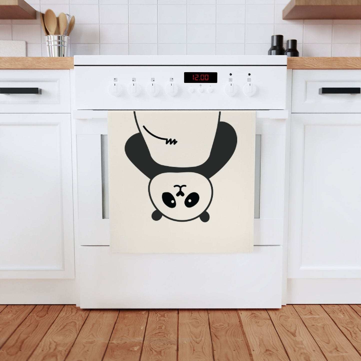 Panda Cotton Geschirrtuch, 50 x 70 cm, Bio-Baumwolle